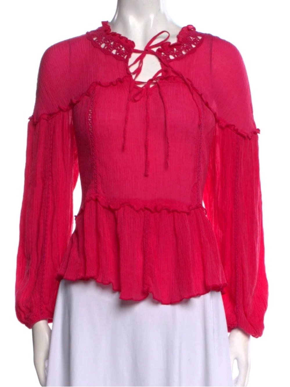 New Anthropologie Ranna Gill Poet Blouse